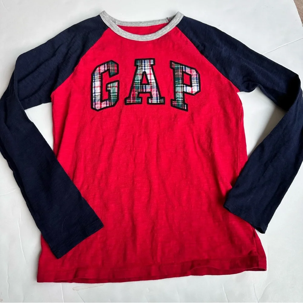 Gap Logo Plaid T-Shirt
